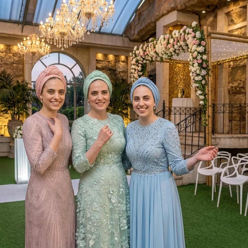 Robes de soirée modestes, confection sur mesure et créations personnalisées - Ayelet Shlomo (841)